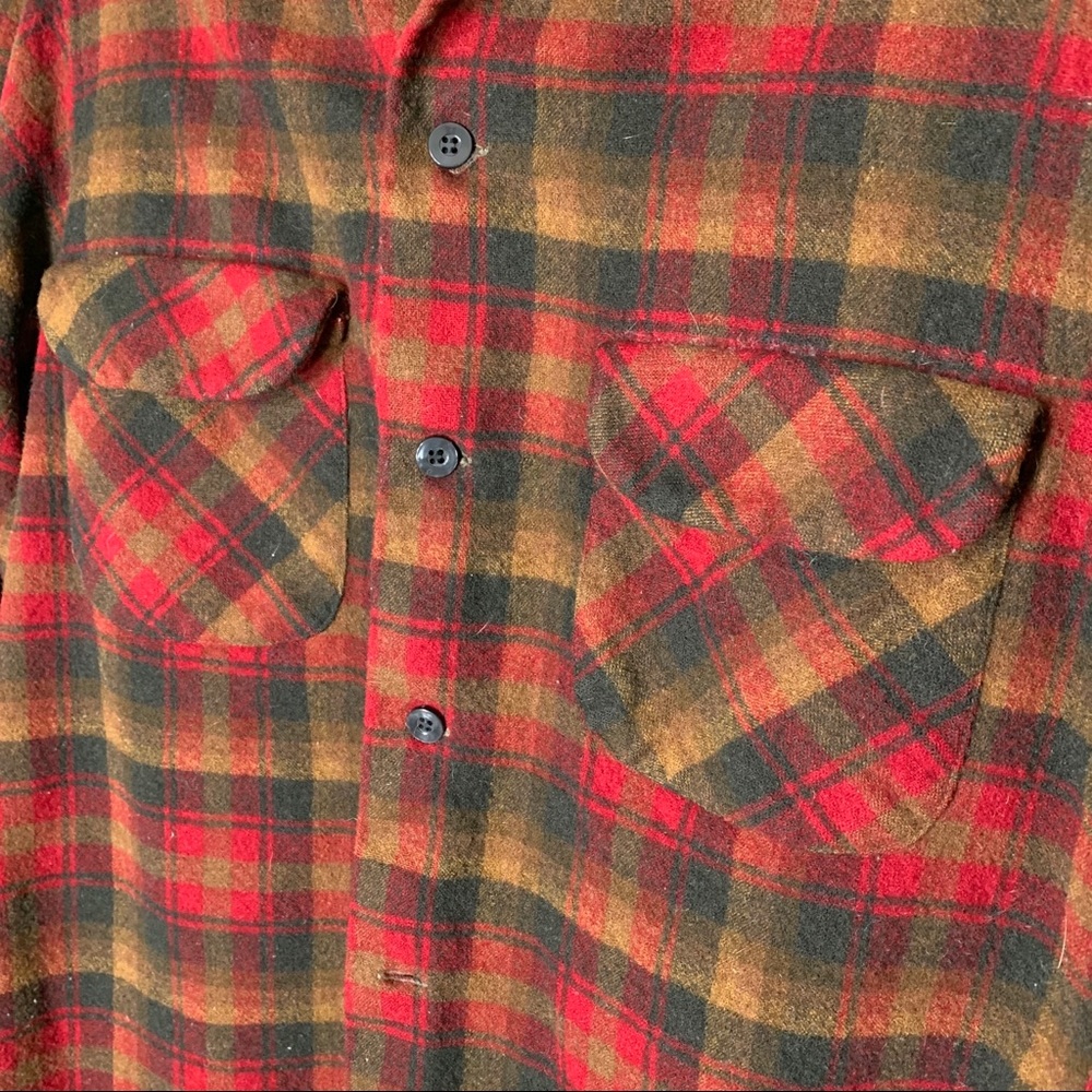 VINTAGE Pendleton Flannel Board Shirt - Picture 2 of 7